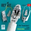 RESKIT RSU48-0519 A-10A Thunderbolt II cockpit (Detailed edition) for GWH kit (3D Printed) (1/48)